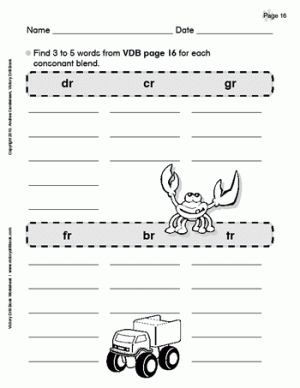 worksheets activities victory drill book