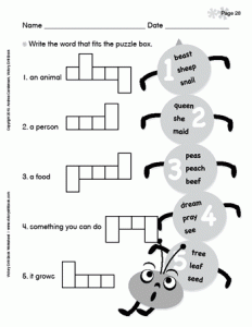 worksheets activities victory drill book